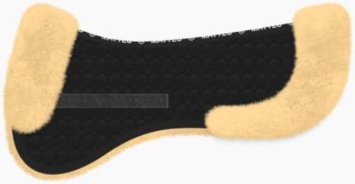 Produktbild Dressurlammfell Pad mit Fellrand komplett