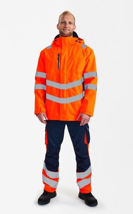 Actual product image F. Engel Safety Parka Shell Jacket (L)