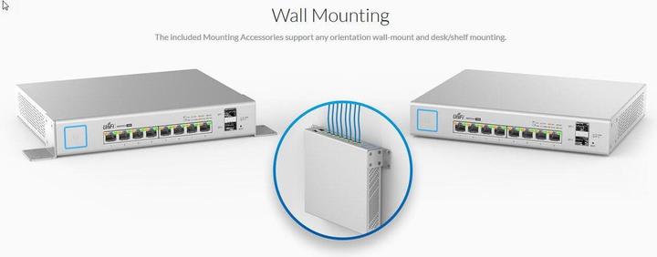 Actual product image Ubiquiti Us-8-150w (10 Ports)