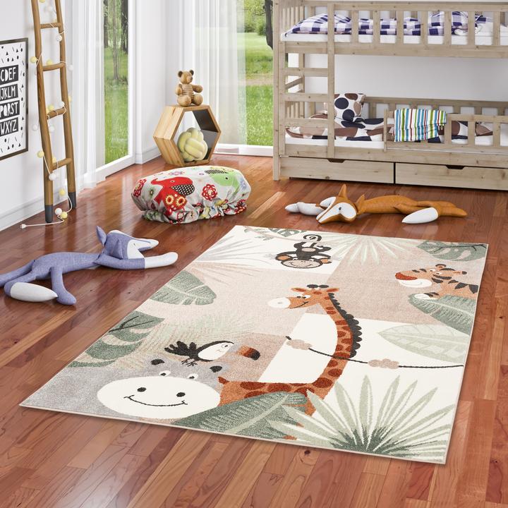 Actual product image Pergamon Softstar Kids animal world (80 x 150 cm)