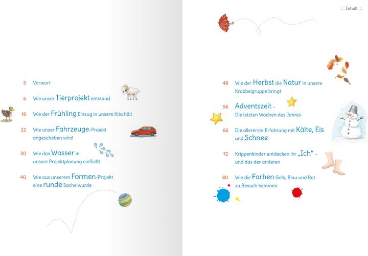 Produktbild Mini-Projekte für die Krippe (Deutsch, Monika Klages, Petra Ahrens, 2017)
