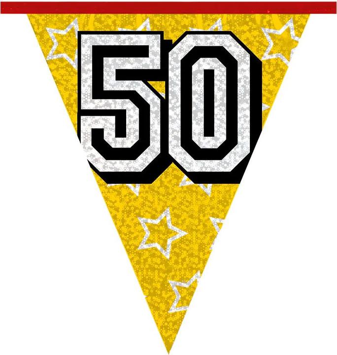 Actual product image Boland 50th birthday pennant chain