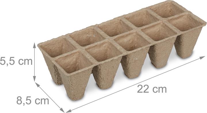 Immagine prodotto Relaxdays Anzuchttöpfe