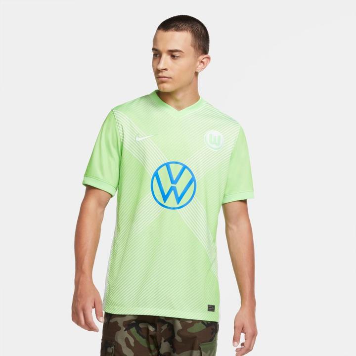 Actual product image Nike Vfl Wolfsburg Home Replica Mens Football Shirt (M)