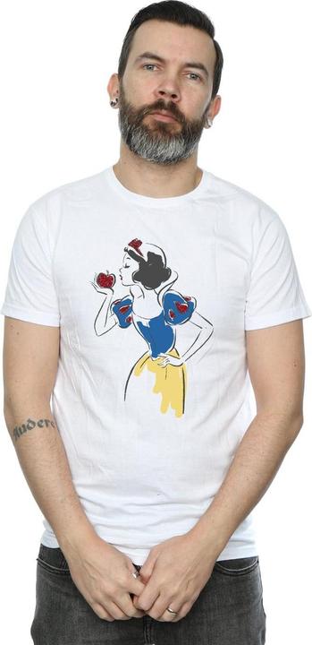 Immagine prodotto Disney Princess Snow White Apple Glitter Maglietta Uomo (XL)