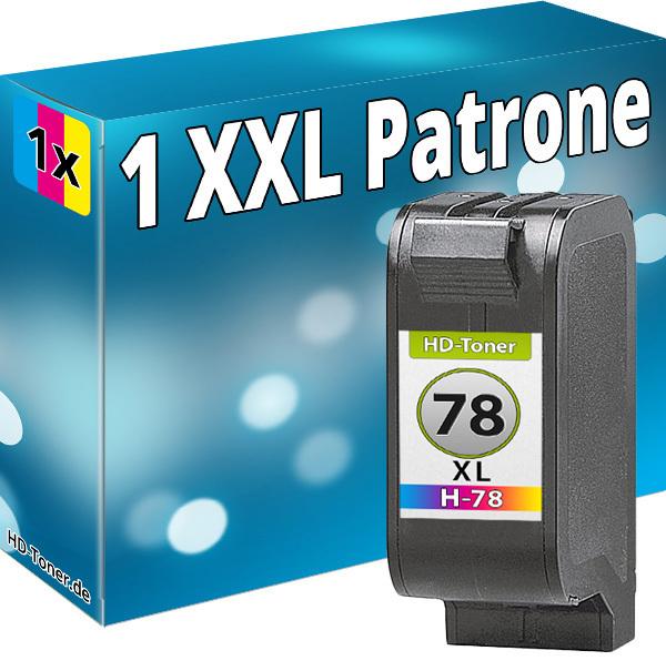Actual product image Druckfuxx XL Tinte Patrone für Hp 78 Kompatibel Druckerpatronen Refill