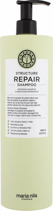 Maria Nila Care & Style - Structure Repair Shampoo (1000 ml, Flüssiges Shampoo)