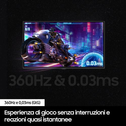 Actual product image Samsung Odyssey OLED G6 - G60SD (2560 x 1440 pixels, 27")