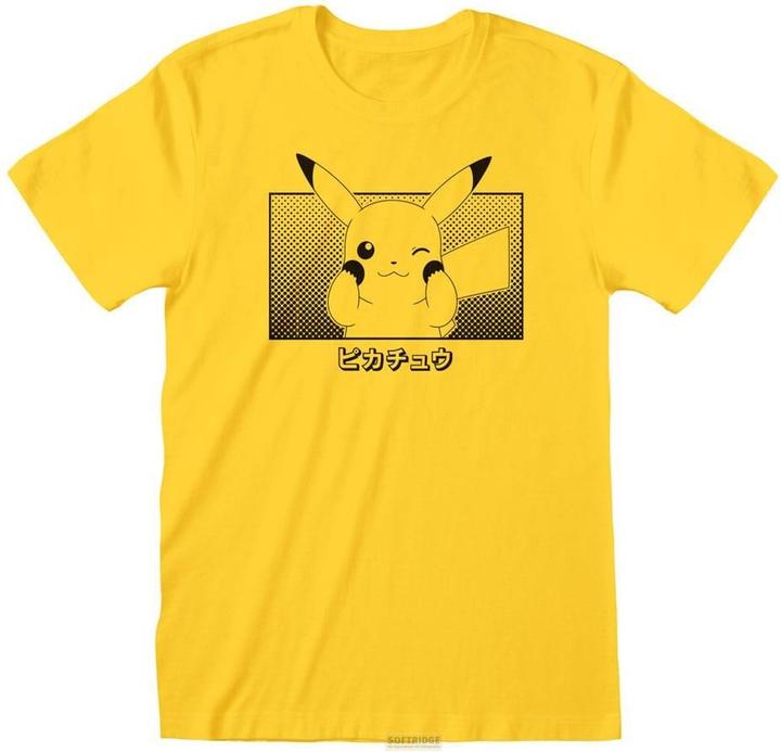 Heroes Inc Pokemon T-Shirt Pikachu Katakana (M) (M)