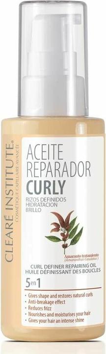 Clearé Institute ACEITE REPARADOR CURLY rizos definidos hidratación brillo 50ml (50 ml)