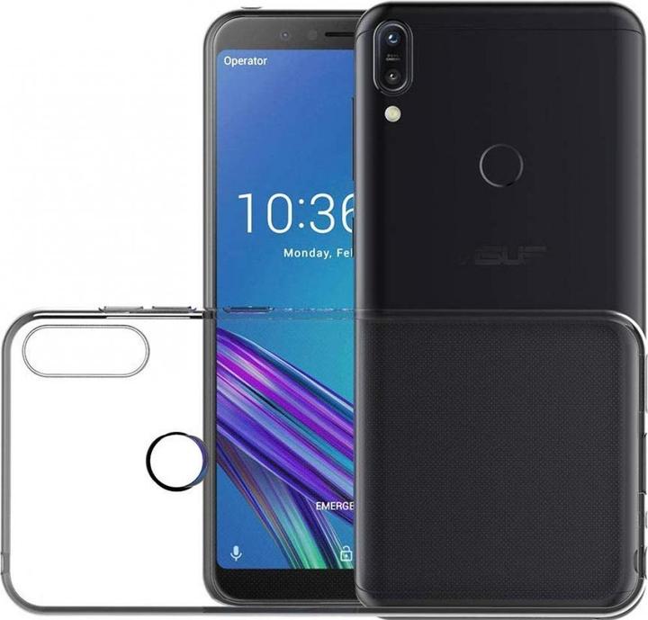 Actual product image Screenguard Asus Zenfone Max Pro M1 Flexible TPU Clear Case (Asus Zenfone Max Pro (M1))