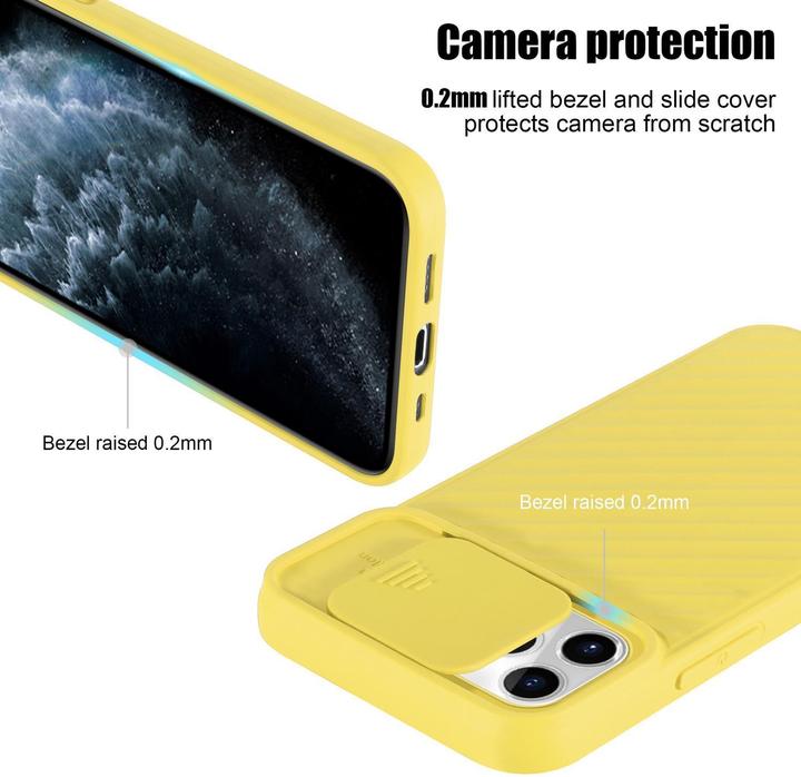 Image du produit Cadorabo Couverture TPU avec protection pour appareil photo (Apple iPhone 11 Pro)