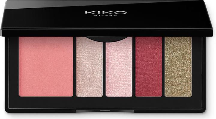 Image du produit KIKO Milano Smart Eyes and Cheeks Palette (04 Burgundy Expression)