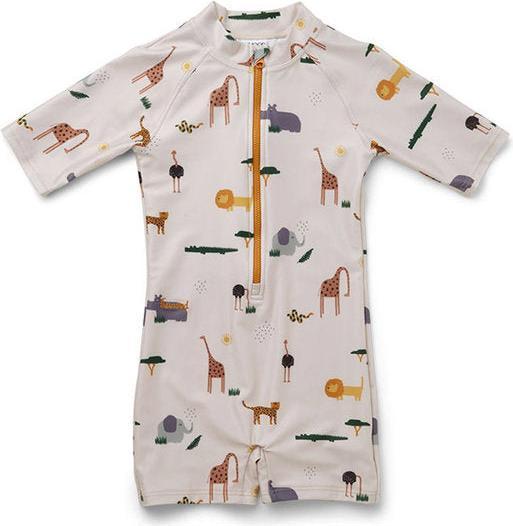 Image du produit Liewood Maillot de bain Max Safari Sandy Mix protection UV + (116)