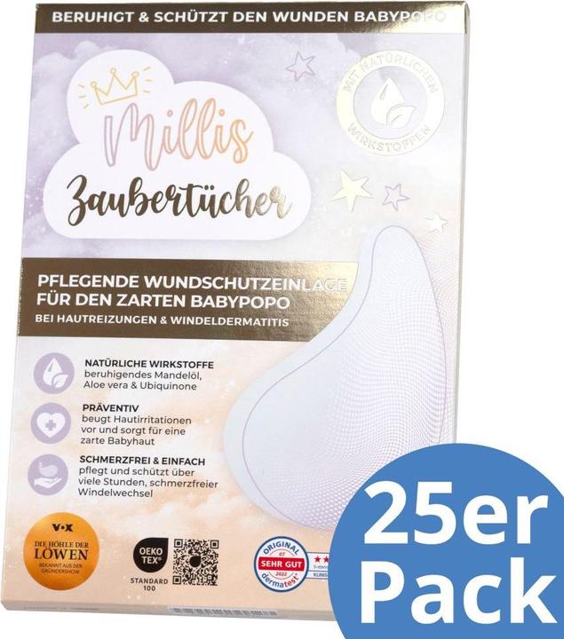 Image du produit Millis Protège-couches Lingettes magiques 25 pcs.