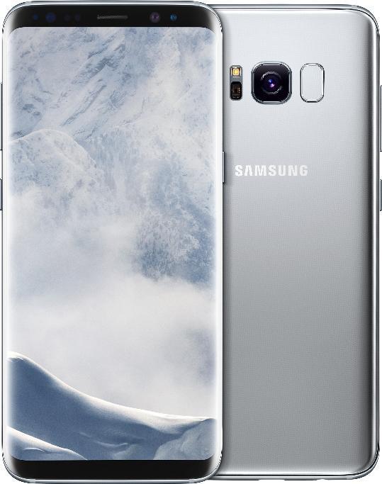 Image du produit Samsung Galaxy S8 (64 Go, Arctic Silver, 5.80", SIM simple, 12 Mpx, 4G)