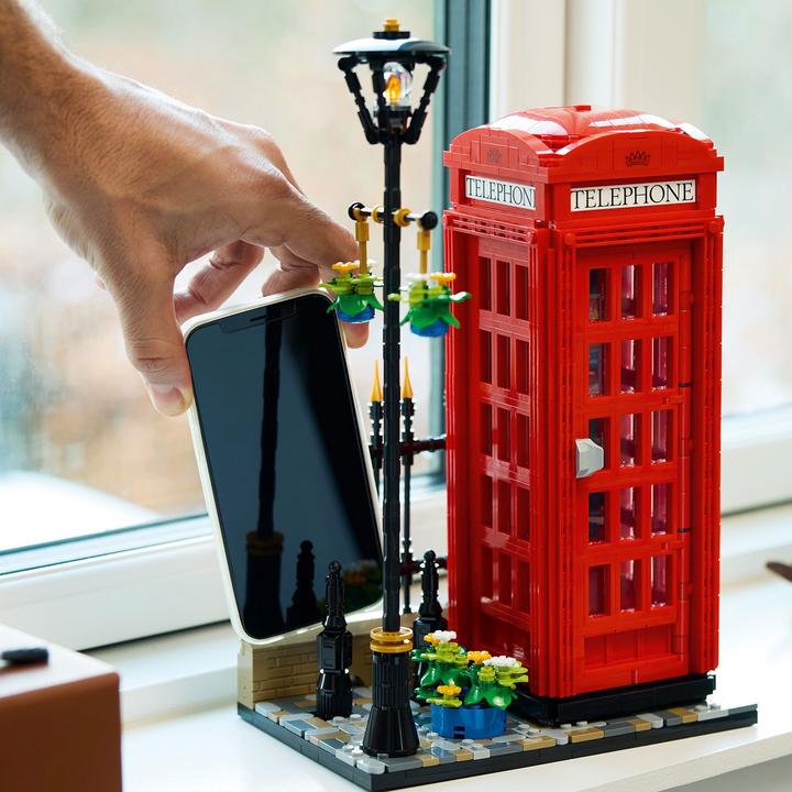 Produktbild LEGO Rote Londoner Telefonzelle (21347, LEGO Ideas, LEGO Seltene Sets)