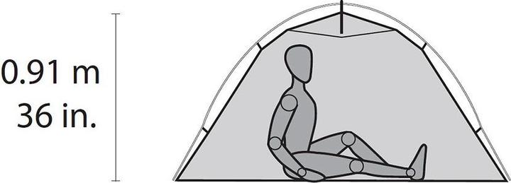 Produktbild Msr Hubba NX (Kuppelzelt, 1.12 kg, 1 Person)