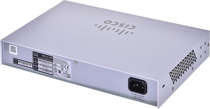 Actual product image Cisco PoE Switch CBS110-16PP-EU 16 Port (16 Ports)