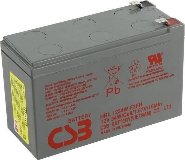 Immagine prodotto Orvaldi Batteria CSB HRL1234WF2FR 12V 9Ah (12 V, 9 Ah)