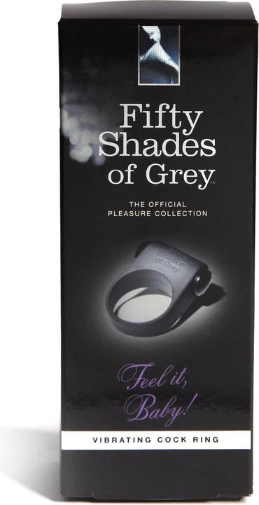 Actual product image Fifty Shades of Grey Feel it Vibrating Cock Ring (6.40 cm)