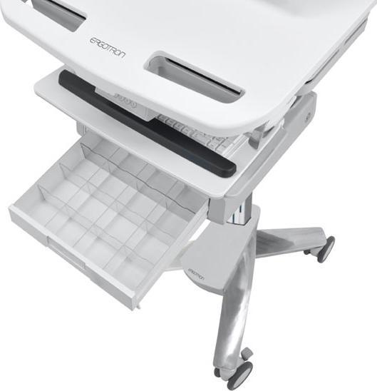 Productafbeelding Ergotron Trolley voor LCD-scherm / toetsenbord / muis / CPU / notebook / scanner (open archi