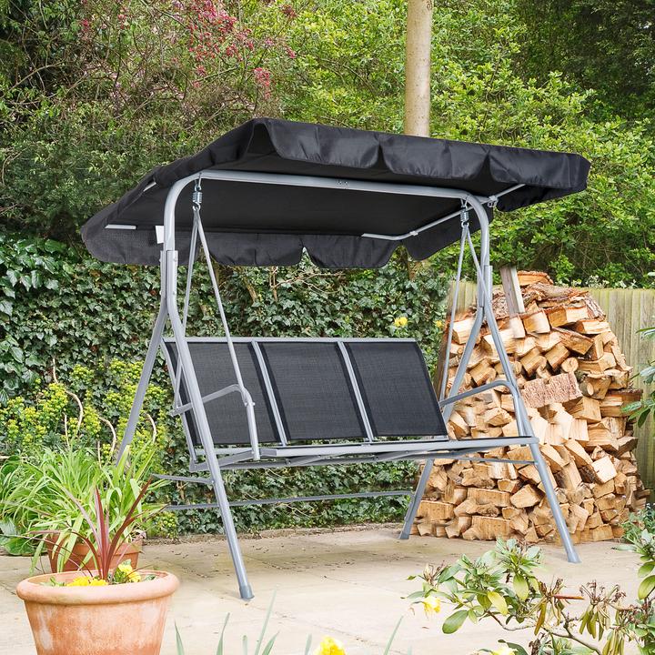 Produktbild Outsunny Hollywoodschaukel mit Dach