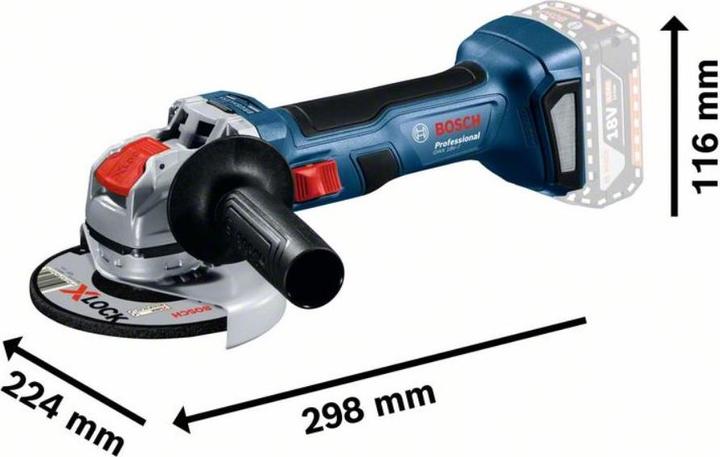 Actual product image Bosch Professional GWX 18V-7 (125 mm)