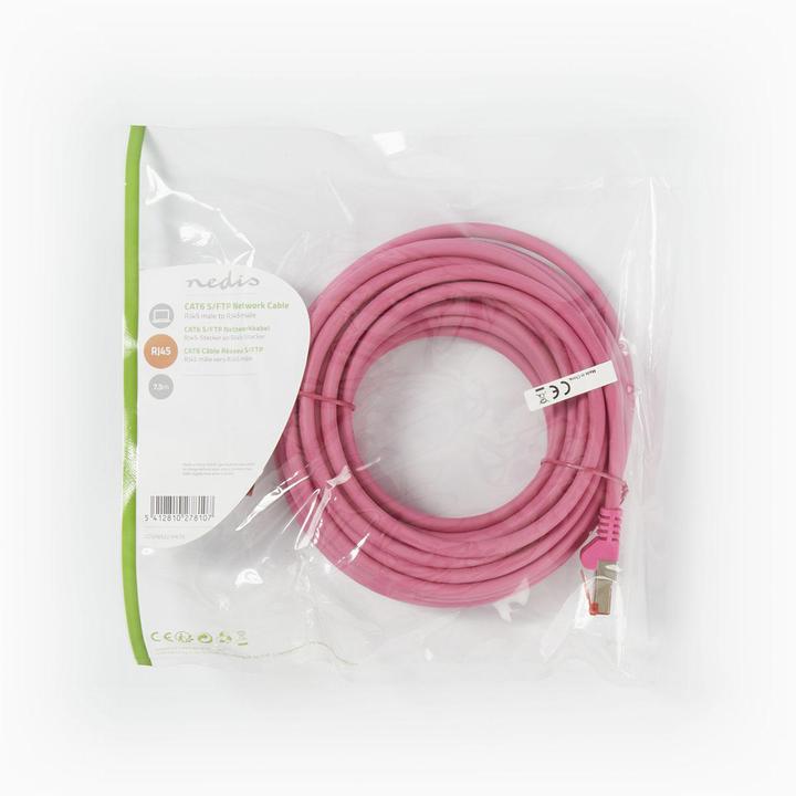 Immagine prodotto Nedis Cavo di rete CAT6 S/FTP RJ4 5 plug - RJ45 plug 7 (S/FTP, CAT6, 7.50 m)