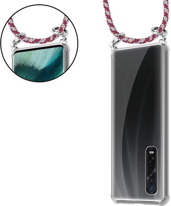 Produktbild Cadorabo TPU Handy Kette SILBER Cover