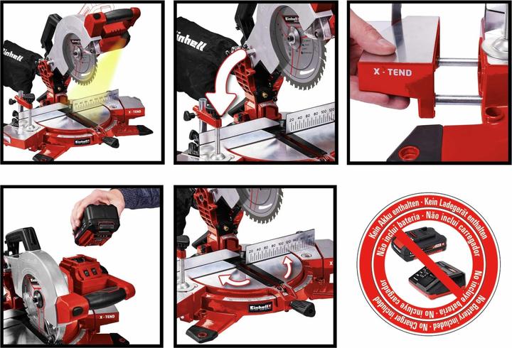 Immagine prodotto Einhell TE-MS 18/210 Li-Solo