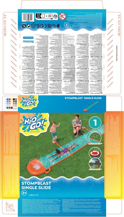 Image du produit Bestway H2OGO! Tapis glissant 1 piste 4,88 m StompBlast