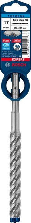 Actual product image Bosch Professional Zubehör Expert SDS plus-7X hammer drill, 17 x 150 x 215 mm (17 mm)