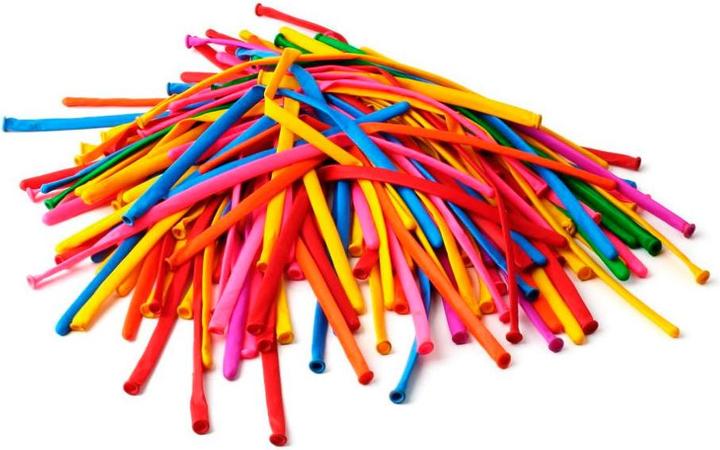 Actual product image Folat Colored model balloons
