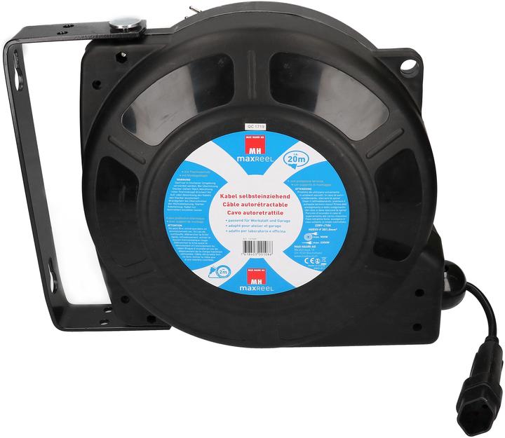 Max Hauri maxReeL Automatische Kabelrolle Typ 13 (20 m, 1 mm²)