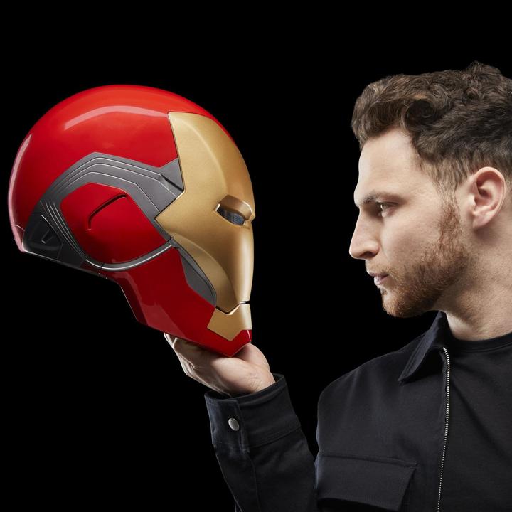 Produktbild Hasbro Avengers: Endgame Marvel Legends Elektronischer Helm Iron Man Mark LXXXV