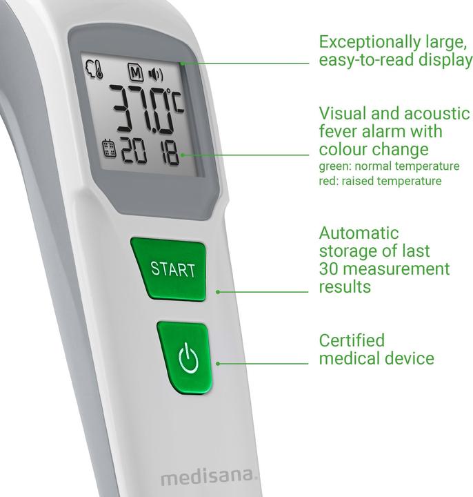 Actual product image Medisana TM760 (Forehead, Non-contact)