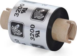 Produktbild Zebra Ribbon, wax/resin, 33mm x 74m (3.30 cm, Schwarz)