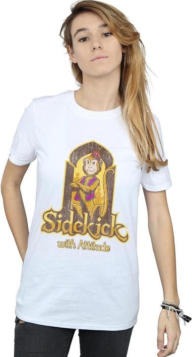 Immagine prodotto Disney Aladdin Movie Abu Sidekick With Attitude Maglietta Ampia Donna (4XL)