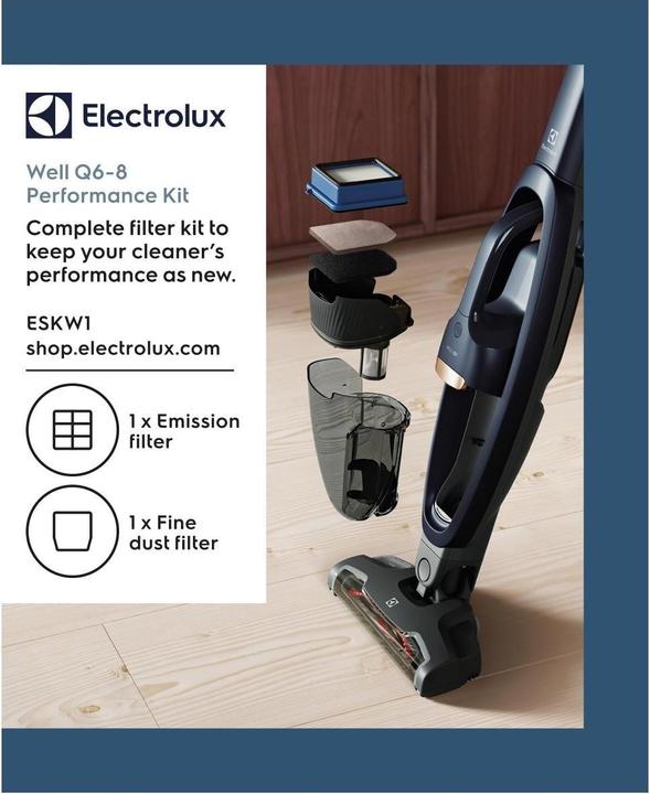 Image du produit Electrolux Kit de filtre pour les puits Q6, Q7, Q8