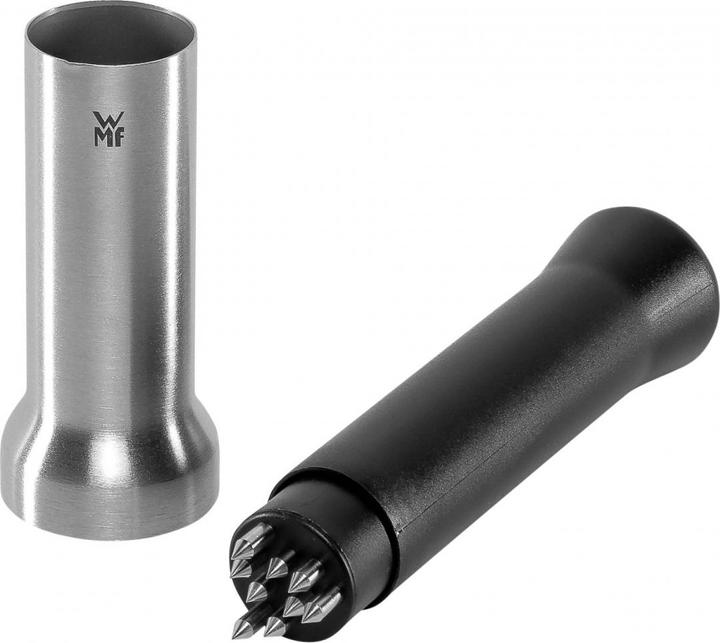Produktbild WMF Muskatmühle Muskatnuss Mühle mit Aufbewahrungsfach 16,5cm Top Tools Edelstahl (Muskatnuss)
