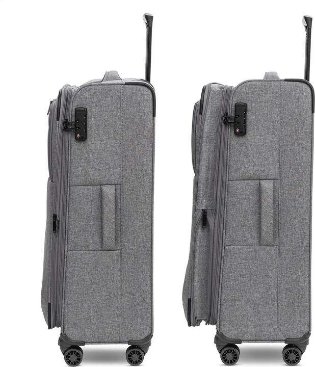 Image du produit Redolz Essentials 12 LARGE Trolley 4 roues 79 cm avec soufflet d'extension (98 l, XL (à partir de 115l))