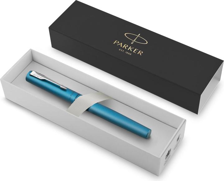 Actual product image Parker Fountain pen Vector XL Matte Teal M (Turquoise, 1 x)
