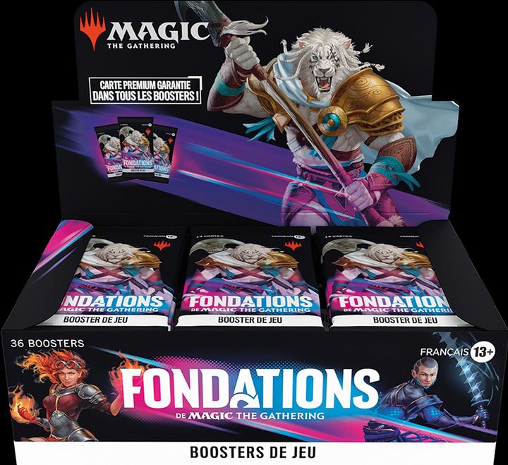 Produktbild Magic the Gathering Foundations (Französisch, Booster Display)