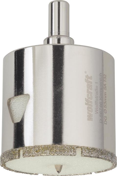 Actual product image wolfcraft Diamond hole saw Ceramic Ø 74mm (74 millimetres)