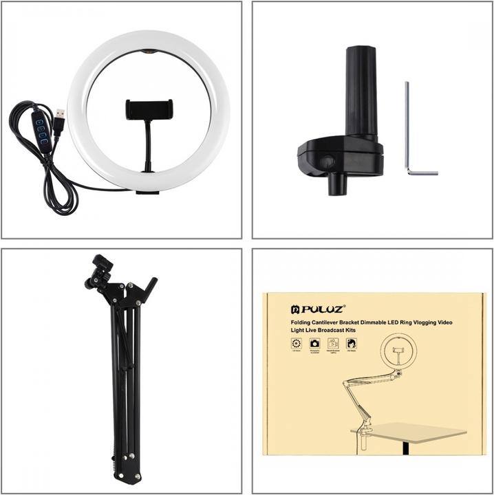 Produktbild Puluz Schreibtisch Ringlicht 27 (Ringleuchte)