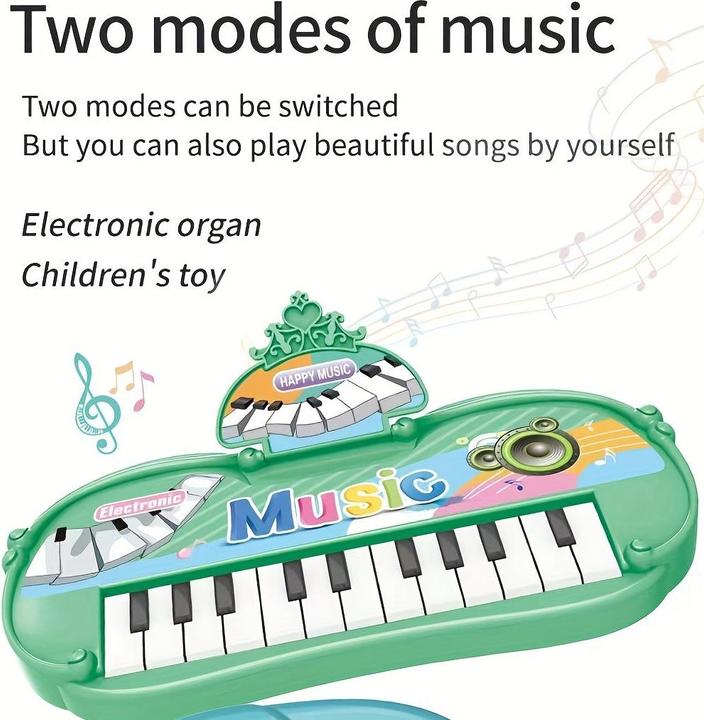 Image du produit Activity Board Piano jouet électronique, Hand Piano Electronic Keyboard, Jouet musical, Pretend