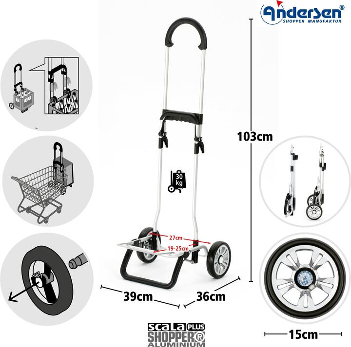 Image du produit Andersen Châssis Scala Shopper Plus