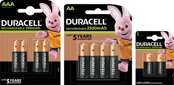 Productafbeelding Duracell Recharge Ultra (4 Pcs., AAA, 900 mAh)