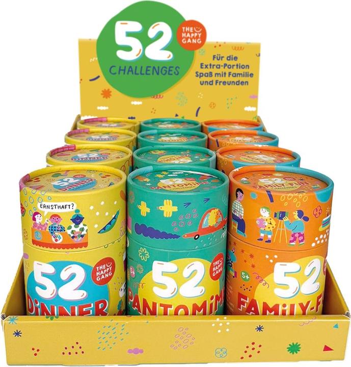 Image du produit The happy gang 52 Challenges Display (f) (MQ12) (Allemand)